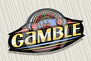 Vector logo for Gamble
