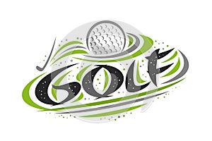 Vector logo for Golf sport
