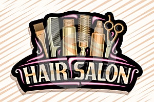 Vector logo for Hair Salon