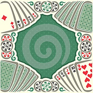 Vector logo holdem Poker photo
