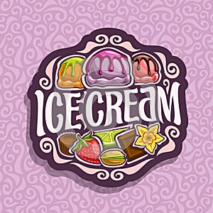 Vector logo for Ice Cream