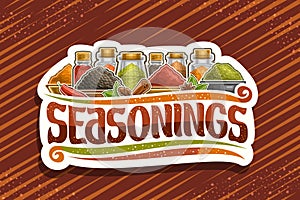 Vector logo for Indian Seasonings