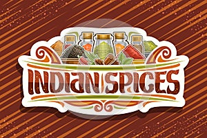 Vector logo for Indian Spices