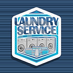 Vector logo for Laundry Service