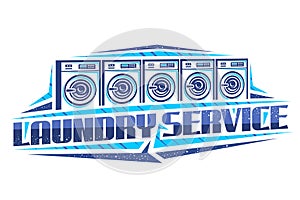 Vector logo for Laundry Service