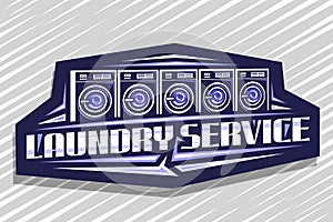 Vector logo for Laundry Service