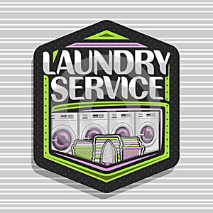 Vector logo for Laundry Service