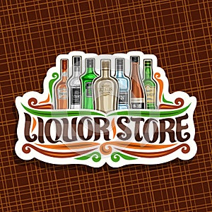 Vector logo for Liquor Store