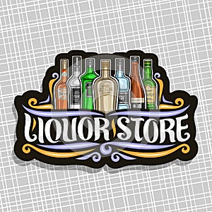 Vector logo for Liquor Store