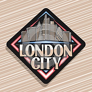 Vector logo for London City