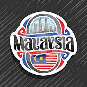 Vector logo for Malaysia