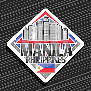 Vector logo for Manila