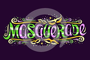 Vector logo for Masquerade