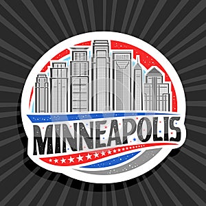 Vector logo for Minneapolis