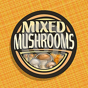 Vector logo for Mushrooms