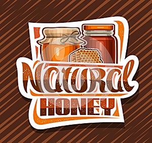 Vector logo for Natural Honey