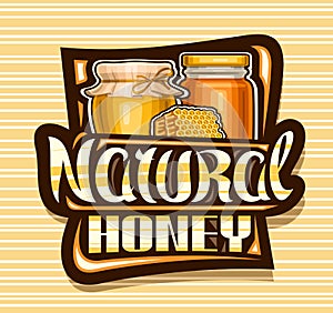 Vector logo for Natural Honey