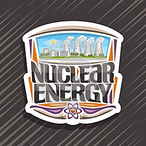 Vector logo for Nuclear Energy