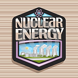 Vector logo for Nuclear Energy