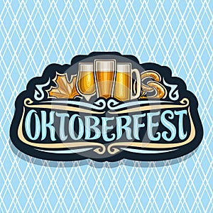 Vector logo for Oktoberfest