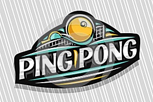 Vector logo for Ping Pong photo