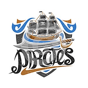 Vector logo for Pirate Party