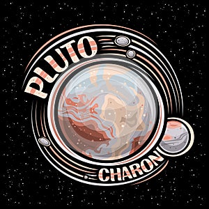 Vector logo for Pluto