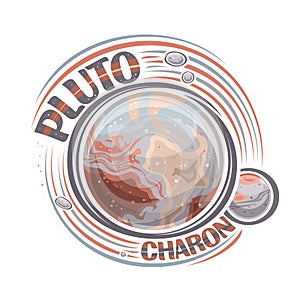 Vector logo for Pluto