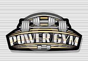 Vector logo for Power Gym