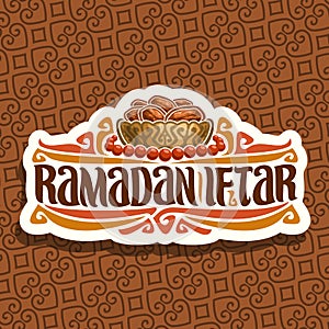 Vector logo for Ramadan Iftar Party photo
