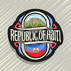 Vector logo for Republic of Haiti