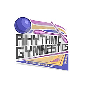 Vector logo for Rhythmic Gymnastics