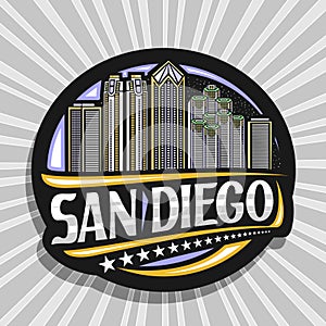 Vector logo for San Diego