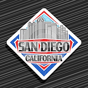 Vector logo for San Diego