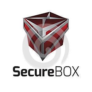 Vector Logo Secure Box