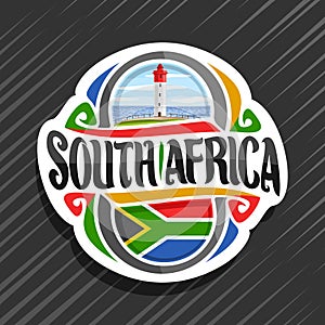 Vector logo for South Africa