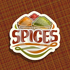 Vector logo for Spices