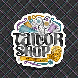 Vector logo for Tailor Shop