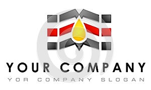 Vector logo template, car repairing, pitstop, bio