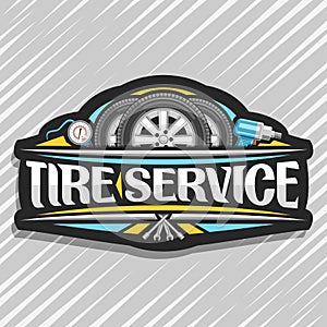 Vector logo for Tire Service