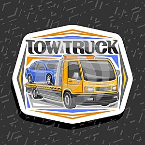 Vector logo for Tow Truck