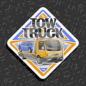 Vector logo for Tow Truck