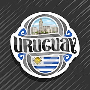 Vector logo for Uruguay