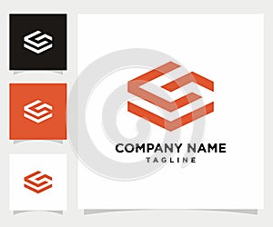 vector logomonogram letter G. creative logo
