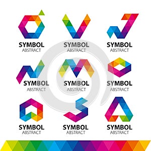 Vector logos from abstract modules