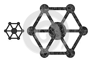 Vector Lowpoly IoT Icon