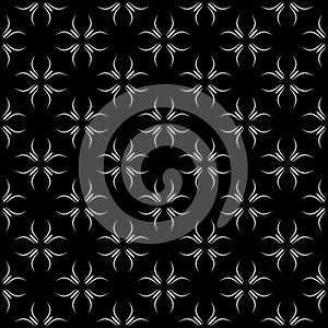 Vector Luxury seamless geometric curve pattern