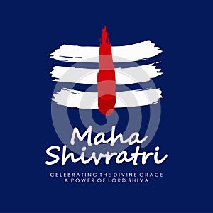 vector maha shivratri poster template