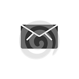 Vector mail icon isolated on white background. envelope symbol