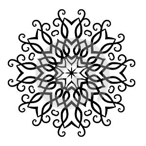 Vector mandala